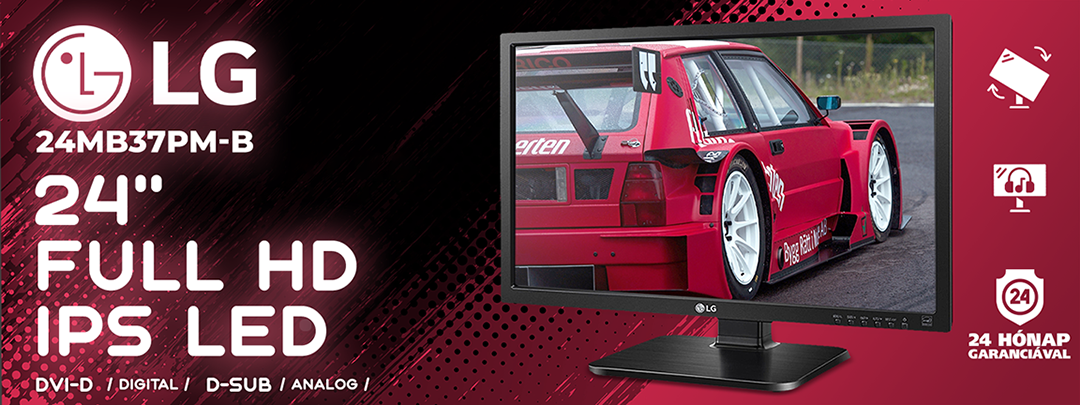 LG Flatron 24MB37PM-B monitor