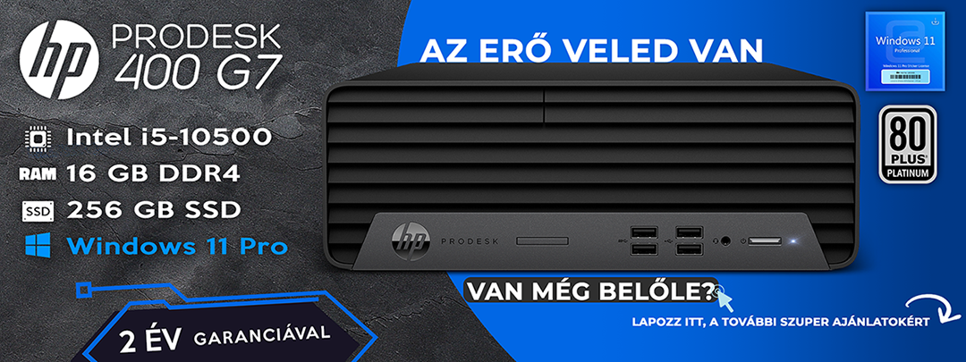 HP ProDesk 400 G7 SFF számítógép