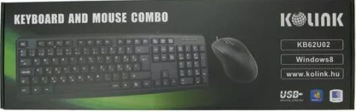 Billentyűzet és egér Kolink KB62U02