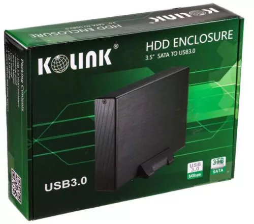 3.5" HDD külső ház USB 3.0 Kolink HDSUB3U3 