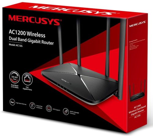 Wi-Fi router Mercusys AC12G AC1200