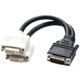 DMS-59/2xDVI-I kábel 10 cm