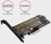 PCIe M2 NVMe SATA adapter