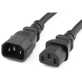  230V tápkábel toldó C13/C14 1.8 m