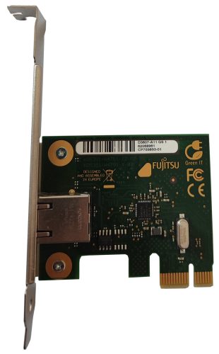 Fujitsu BCM5761 PCIe Gigabit hálókártya