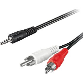 3.5 mm Jack-2x RCA kábel 1.5 m Goobay 