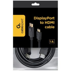 DisplayPort-HDMI kábel 1.8 m Cablexpert 