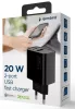 Mobiltelefon töltő 20W Gembird TA-UC-PDQC20-01-BK