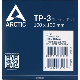 Arctic TP-3 hővezető lap 100x100x1,5mm