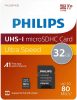 32 GB MicroSD kártya Philips