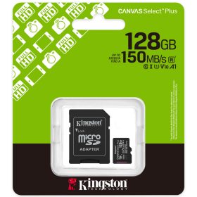 128 GB MicroSD kártya Kingston Canvas Select Plus 