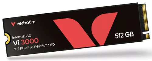 512 GB M.2 NVMe SSD meghajtó Verbatim Vi3000