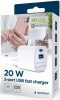 Telefon töltő 20W Gembird 20W TA-UC-PDQC20-W-01