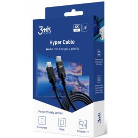 USB 3.1 Type-C töltőkábel 100W 1.0 m CC1-100-4K-01B