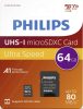  64 GB MicroSD kártya Philips