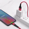 Micro USB töltőkábel 1m Hoco X38 piros