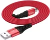 Micro USB töltőkábel 1m Hoco X38 piros