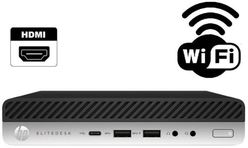 HP EliteDesk 800 90W G3 Desktop Mini számítógép