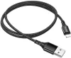 USB 2.0 A - Lightning kábel 1m Borofone fonott BX54 fekete