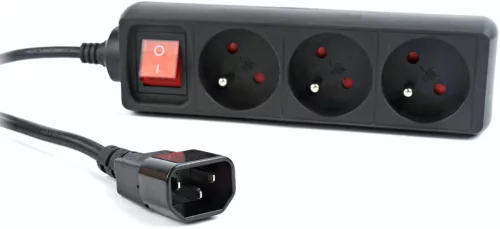 UPS hálózati elosztó 3-as Gembird EG-PSU3F-01
