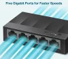 5 portos Gigabit switch TP-LINK LS1005G