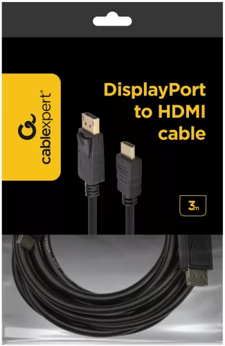 DisplayPort-HDMI kábel 3 m Cablexpert