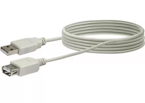 USB 2.0 hosszabbító kábel 5 m Wiretek 